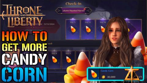 Throne & Liberty: How To Get More CANDY CORN! EASY Daily ...
