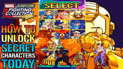 Marvel vs Capcom Fighting Collection: How To Unlock All S...