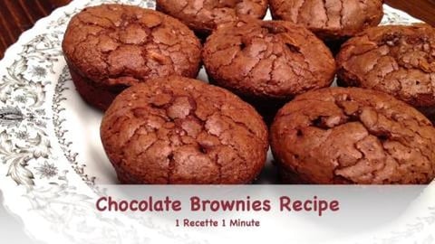 Chocolate Brownies Recipe / Yummy Food (shorts)