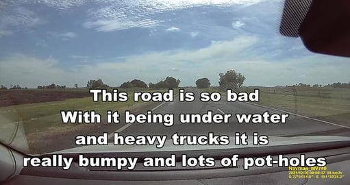 Showing the country (outback Australia)