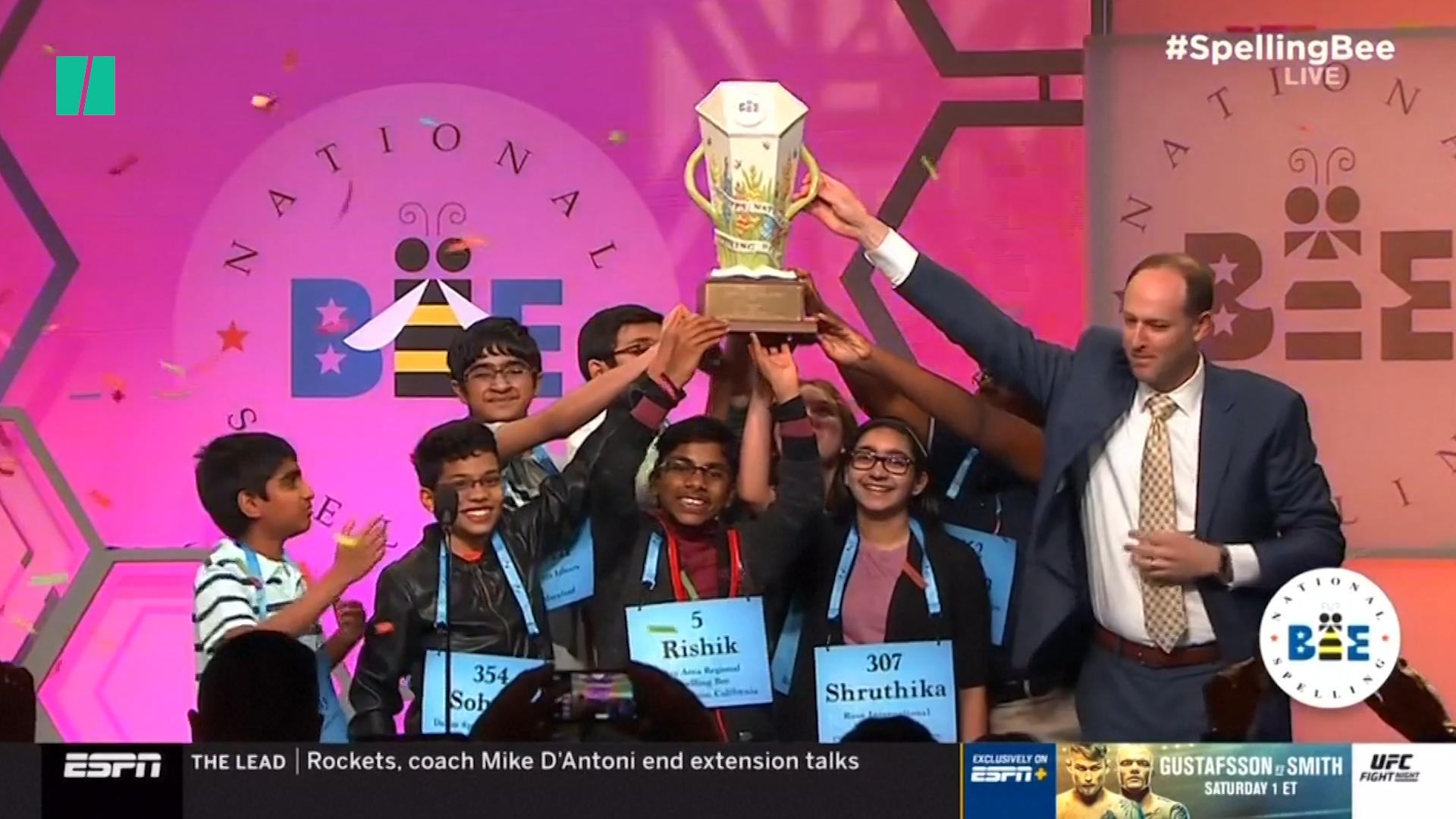 Dev Shah Wins National Spelling Bee, Going Out On Top After Up-And-Down ...