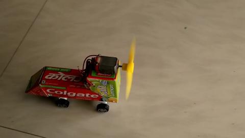 Making DIY car Toothpaste box 