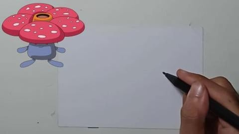 Drawing Pokemon Vileplume_male
