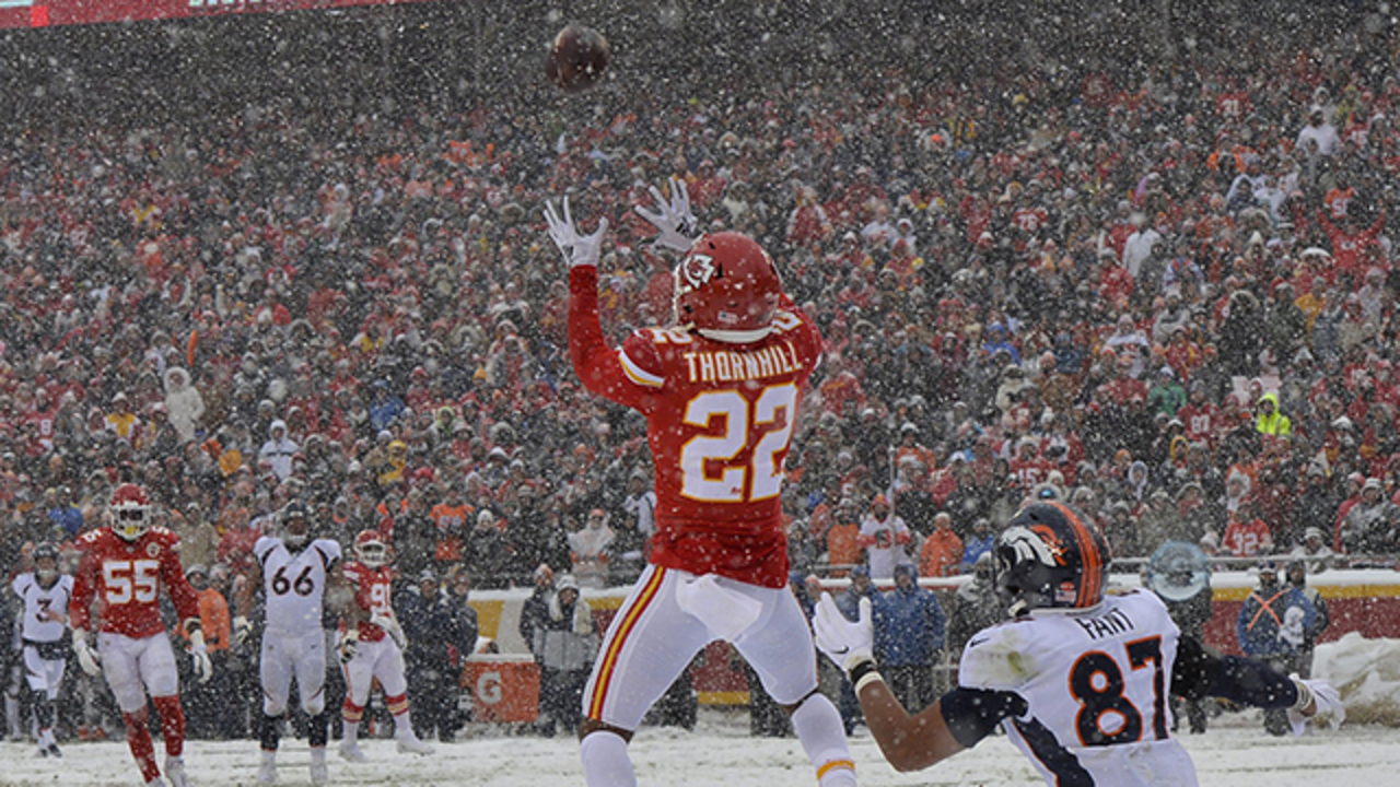 Chiefs Defeat Broncos, 23-3, in Snowy Matchup at Arrowhead