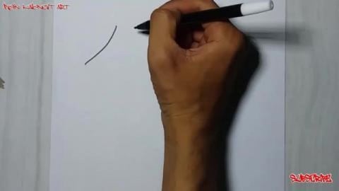 Drawing graffiti Letter P #Shorts