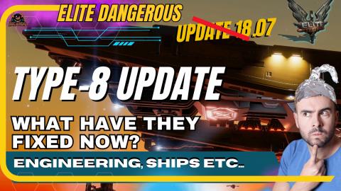 Elite Dangerous 18.08 Type 8 Update Patch Notes
