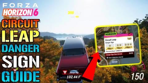 Forza Horizon 6_ _Circuit Leap_ Danger Sign Guide! How To...