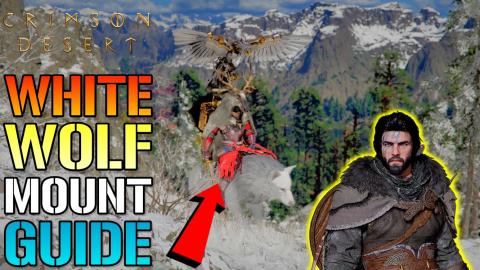 Crimson Desert: EASY "White Wolf" Mount Guide! How To Get...