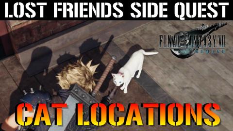 Final Fantasy 7 Remake: Lost Friends Side Quest Guide (Al...