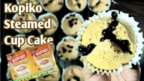 KOPIKO STEAMED CUPCAKE _ Pinoy Food _ Taste Buds PH