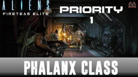 PHALANX Aliens FIreteam Elite playthrough PRIORITY ONE