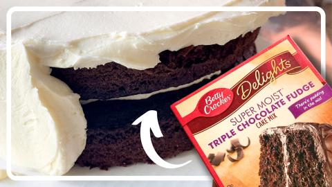 NO CRUMBS: Frost Dark Cakes Perfectly Each Time!