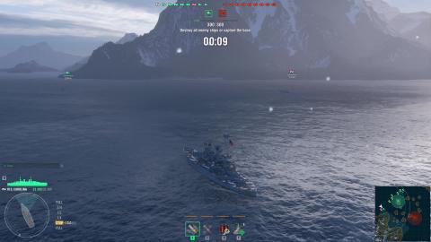 World of Warships Big Race Co-Op Battle S Carolina