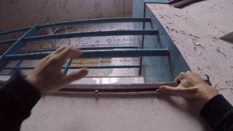 POV WAR BASE SWIMMING POOL EXPLORE AND CLIMB