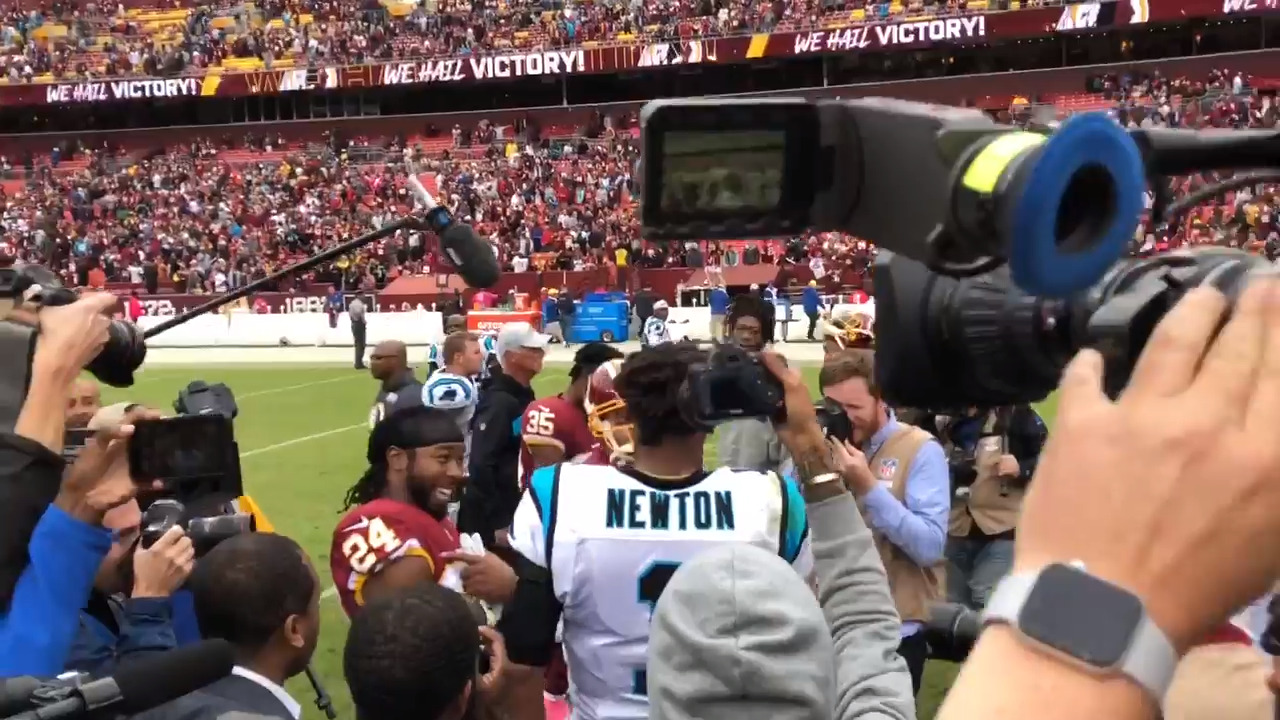 Norman intercepts Newton, Redskins beat Panthers 23-17