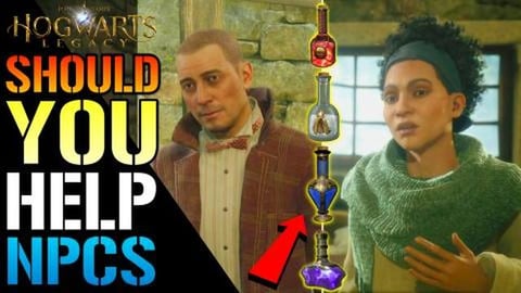 Hogwarts Legacy: Should You Help NPC's? Are The Rewards W...