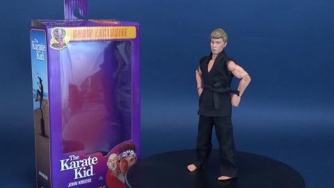 NECA The Karate Kid John Kreese Retro Cloth Figure review...