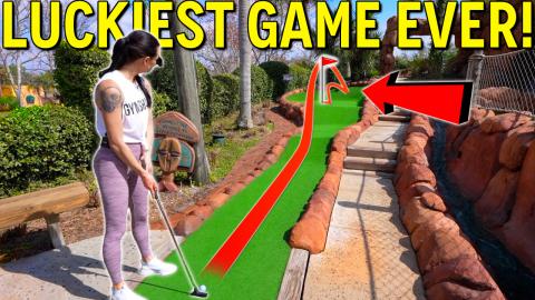 The Luckiest Mini Golf Game Of My Life! - Part 2