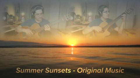 Summer Sunsets - Classical Guitar and Liquid Udu Drum