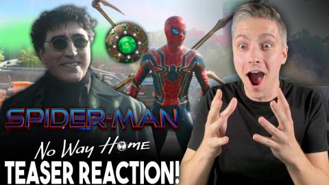 SPIDER-MAN: NO WAY HOME  - Official Teaser Trailer Reacti...