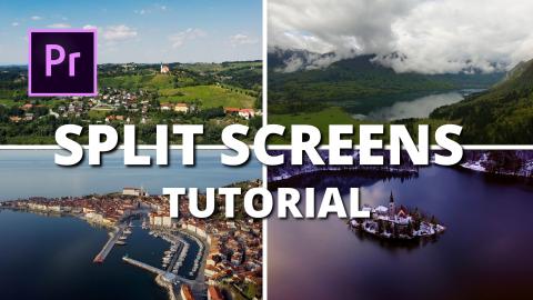 How To Split your Screens With Adobe Premiere Pro | Mario...