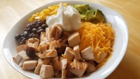 How to Make a Chicken Burrito Bowl |  It's Only Food with...