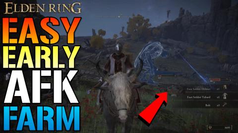 Elden Ring: Easy AFK Farm For Fast Level Ups! & Gear Earl...