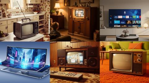 Sweet Memories of TV Evolution