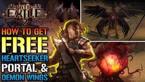 Path Of Exile 2: FREE Demon Wings & Heartseeker Portal! H...