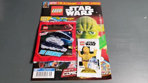 Lego Star Wars magazine issue 56 with TIE Striker toy and...