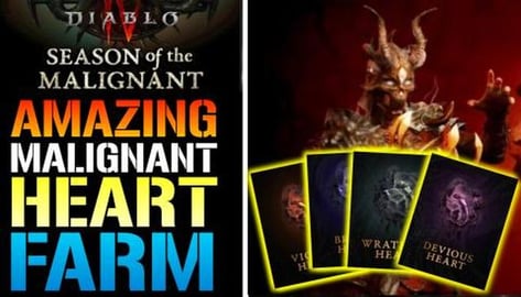 Diablo 4: AMAZING SOLO "Malignant Heart" & XP Farm! AFTER...