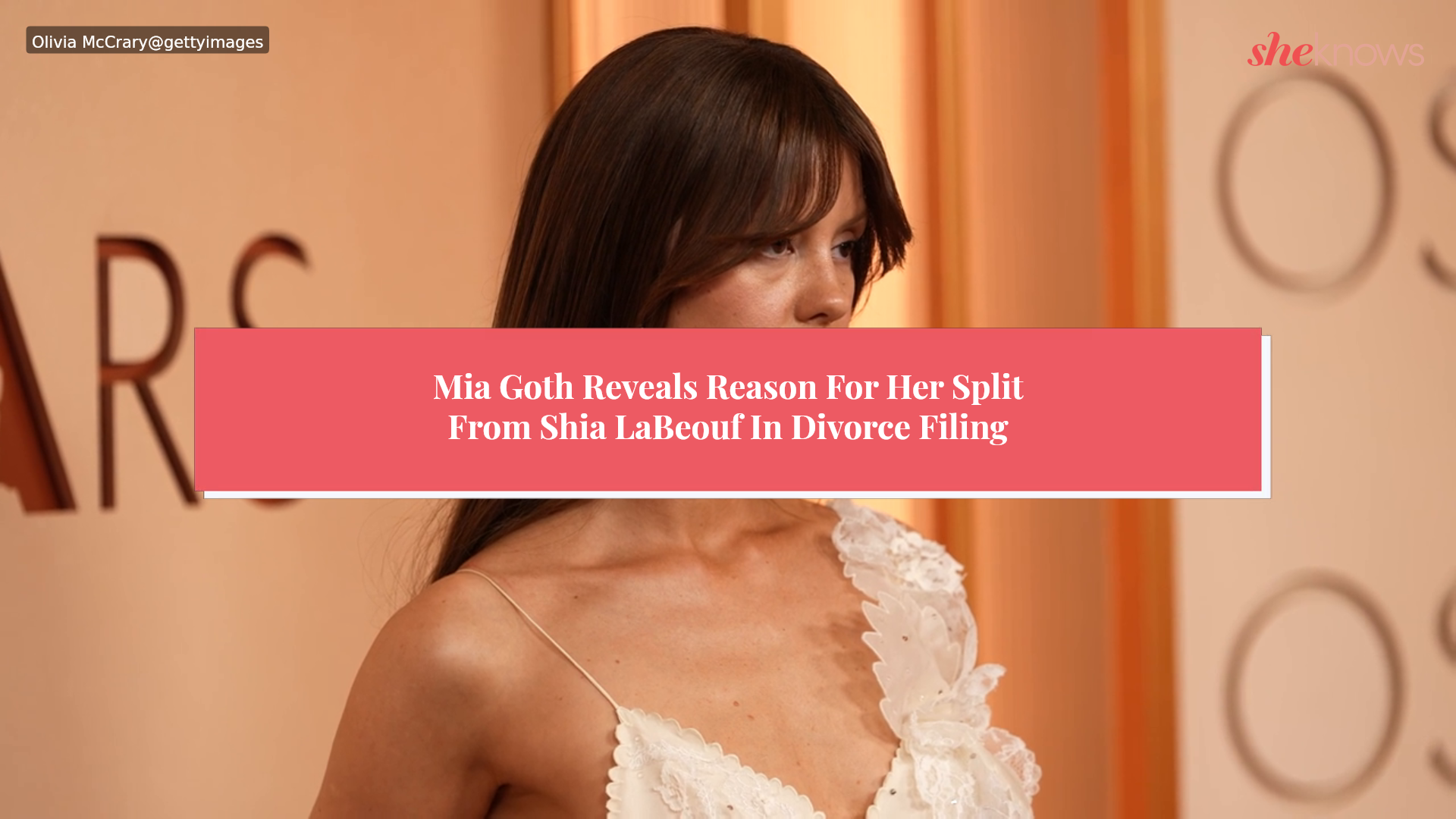 Mia Goth Reveals Reason For Her Split From Shia LaBeouf In Divorce Filing