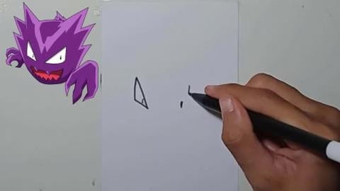 Drawing Pokemon HAUNTER Shorts