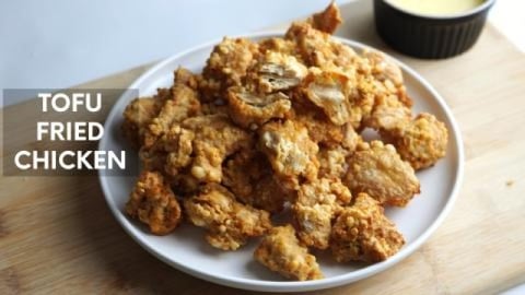 Tofu Fried Chicken Recipe | Air fryer Tofu Chicken