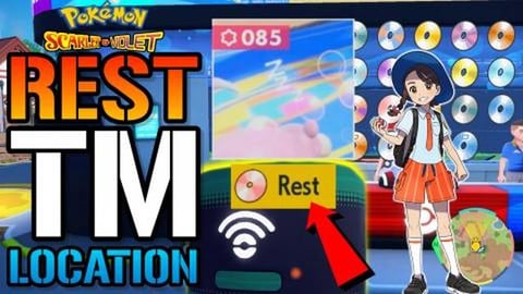Pokemon Scarlet & Violet "Rest" TM! Where To Find It TODA...