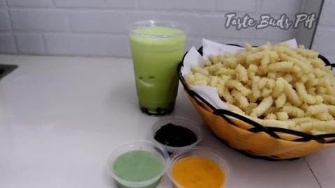 How to make FLAVORED MILK SHAKE AND FRIES | Taste Buds PH...