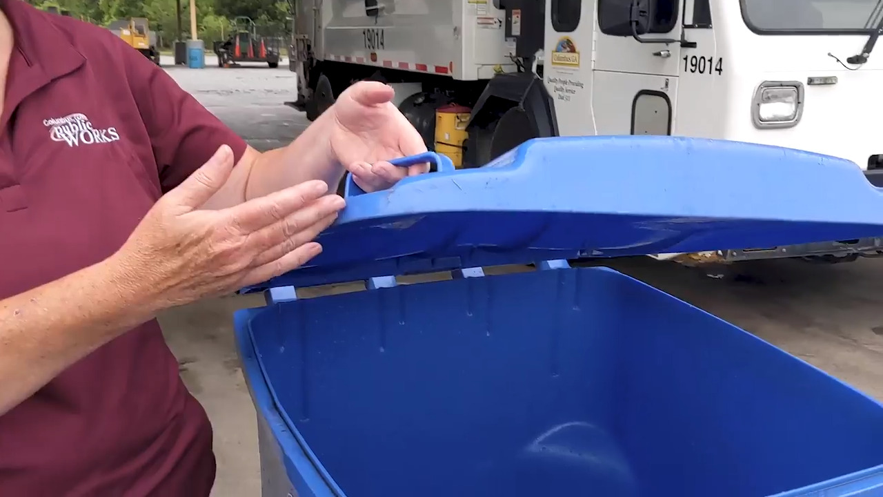 How to place Columbus GA recycling bin for pick up Columbus LedgerEnquirer