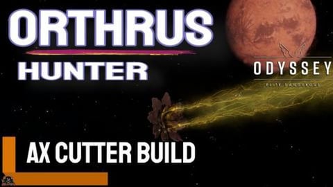 The Orthrus Hunter Imperal Cutter Build Elite Dangerous