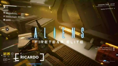 Extraction Aliens Fire team Elite Mission 3 END BATTLE 4k...
