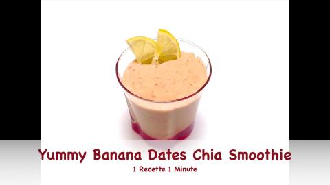 Yummy Banana Dates Chia Smoothie (shorts)