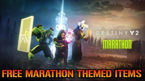 Destiny 2: FREE Marathon Themed ITEMS Are HERE!...DO THIS...