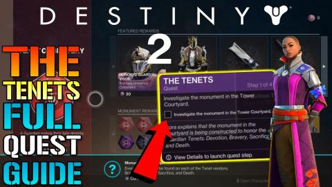 Destiny 2: "The Tenets" FULL Quest Guide! Final _Moments ...