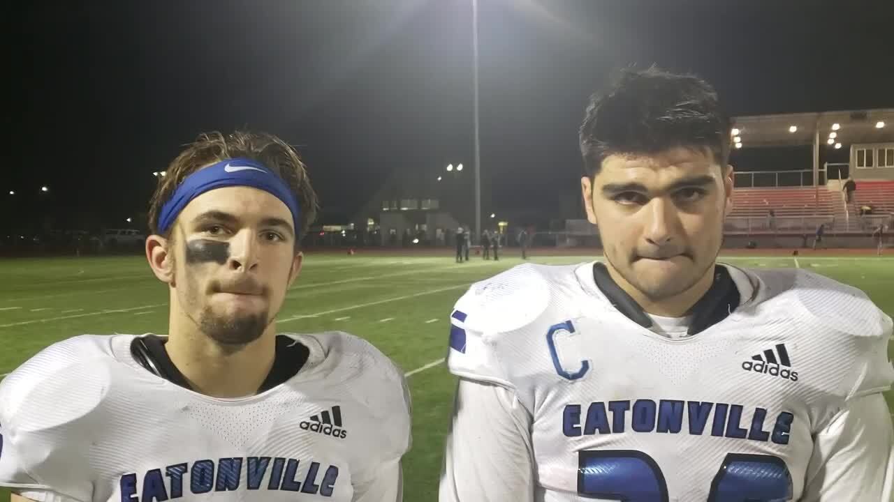 Eatonville High School football beats Orting in playoff game