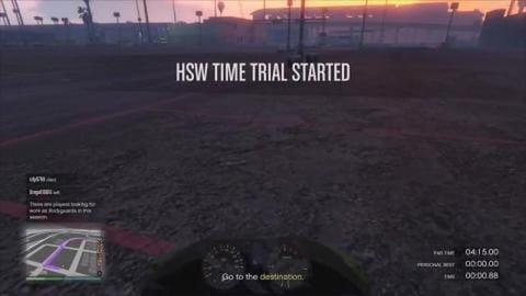 Hao's Time Trail First Person view in GTA 5 Online