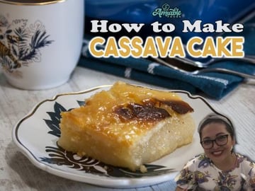 Easy Cassava Cake Recipe