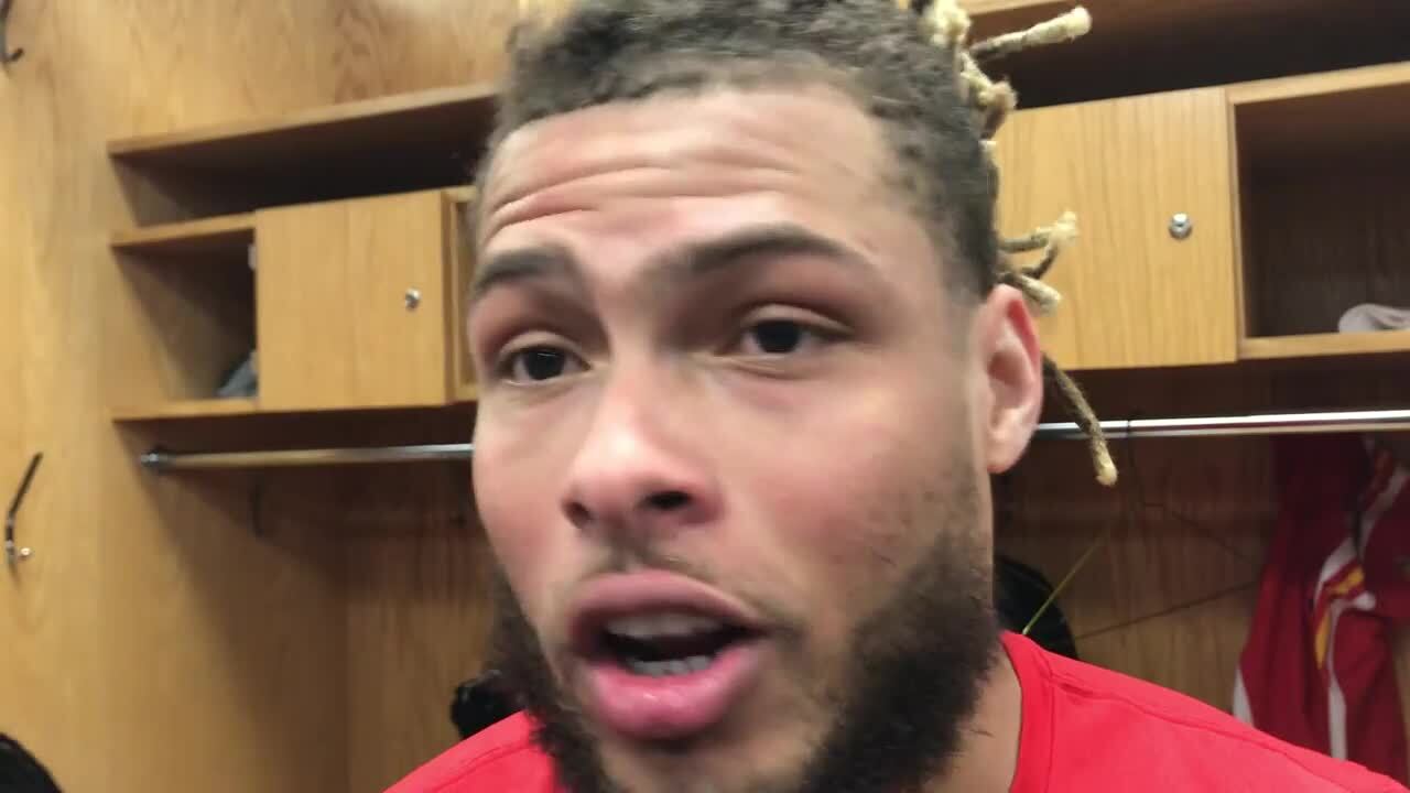 Chiefs Safety Tyrann Mathieu Talks About Win Over Bears The Kansas 