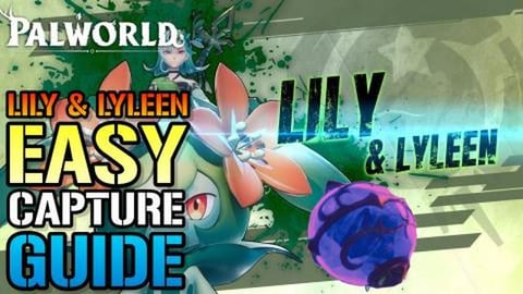 Palworld: How To Capture Lily & Lyleen Tower Boss! EASY (...