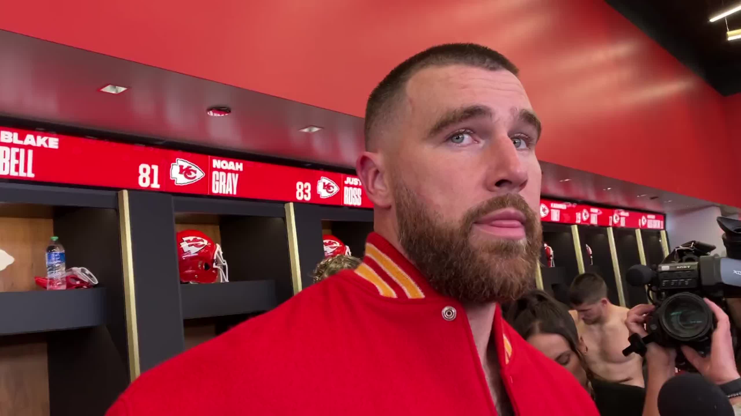 Kansas City Chiefs Tight End Travis Kelce Talks About Turnovers After ...