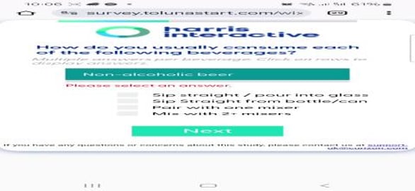 Earn money with surveys.