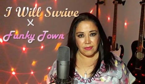I Will Survive by Funky Town COVER | Gabriela Noriega